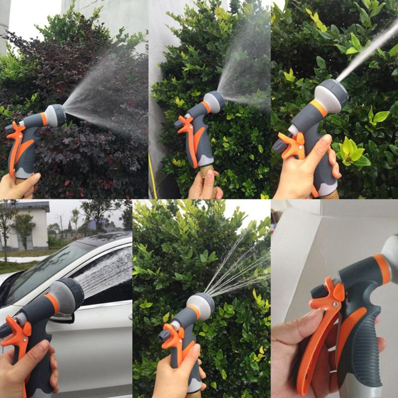 Spray Lawn Watering Multi-Function Car Wash High Pressure Durable Hand-Held Tools Hose Sprinkle Nozzle Garden