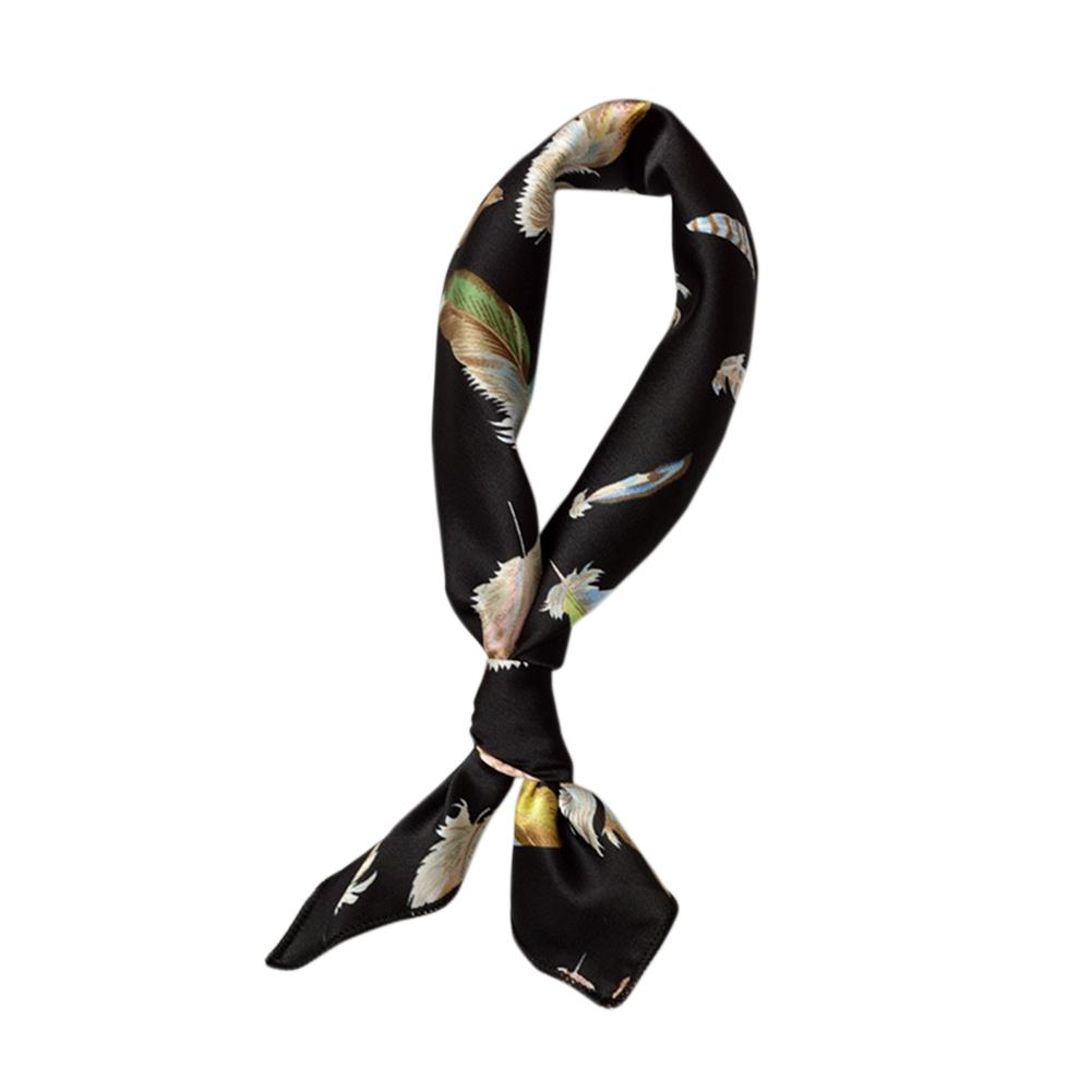50x50cm Women Fashion Colorful Scarf Bag Decoration Ribbon Hair Band Multifunction Decoration