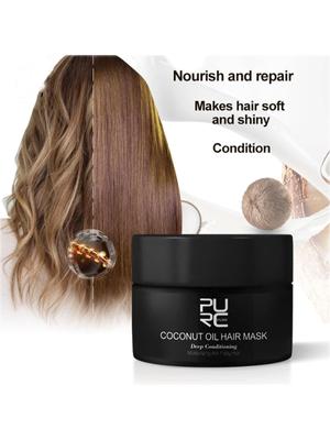 50ml Kokosöl Haarmaske Haarmaske Reparatur Schäden Reparatur Trocken Spliss Nährende Essenz