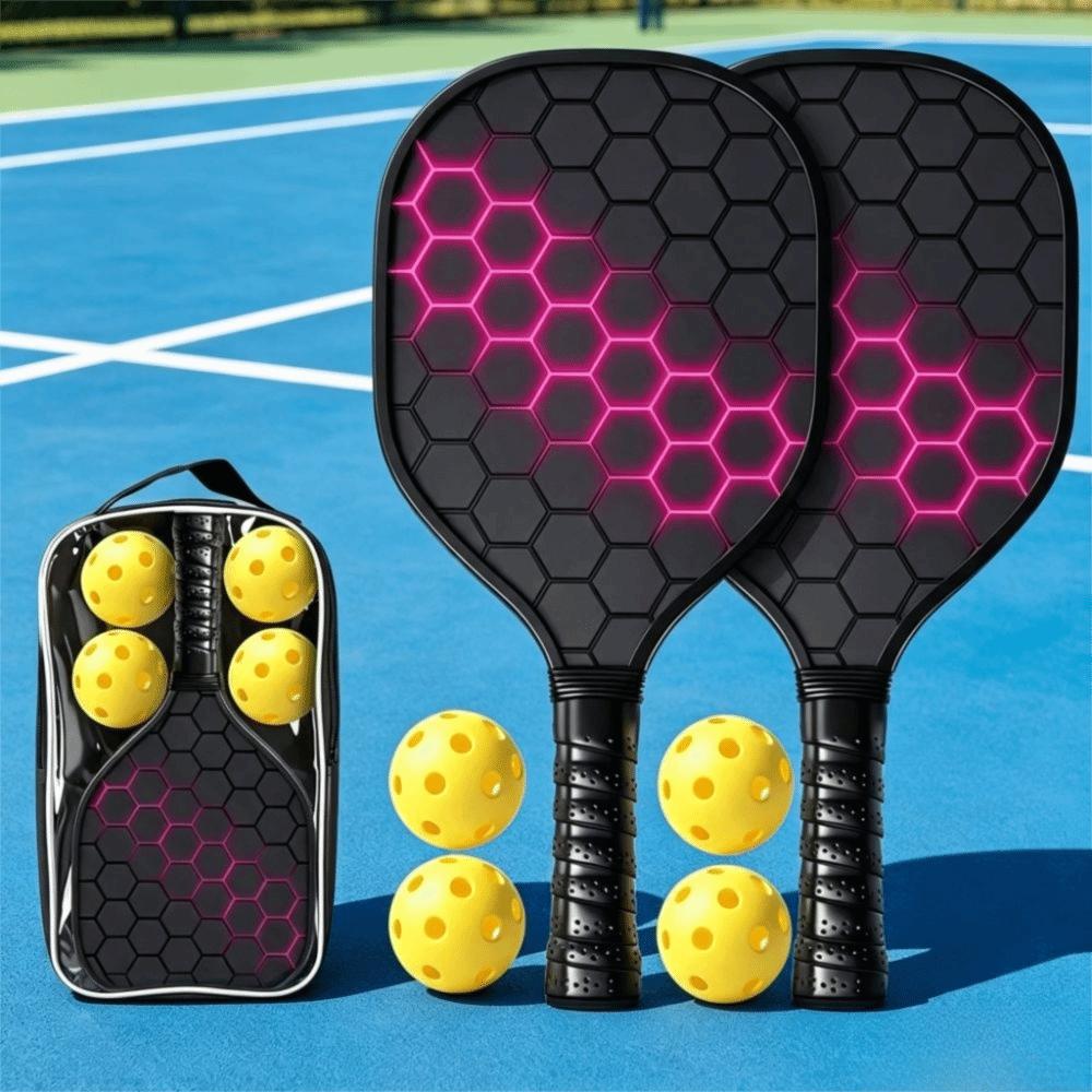 Lightweight Pickleball Paddle Set Non Slip Professional Pickleball Racket Exercise