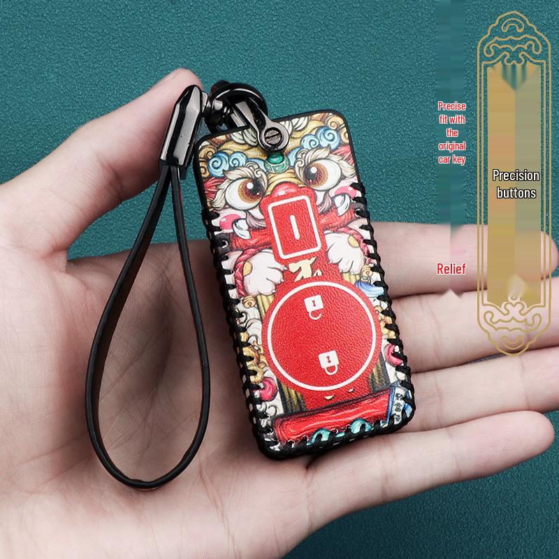 Luyuan Elektrofahrzeug Schlüsselhülle für Xinri Hitachi und Golden Arrow Elektrofahrräder - Unisex Guochao Fernbedienungs-Schutzhülle.