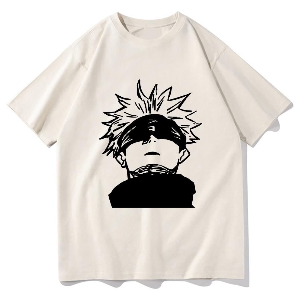 Jujutsu Kaisen 2 T Shirt Unisex  Harajuku Satoru Gojo T-Shirt Hoodies Unisex  Anime Unisexga High Quality Streetwear Cotton Tees Shirts