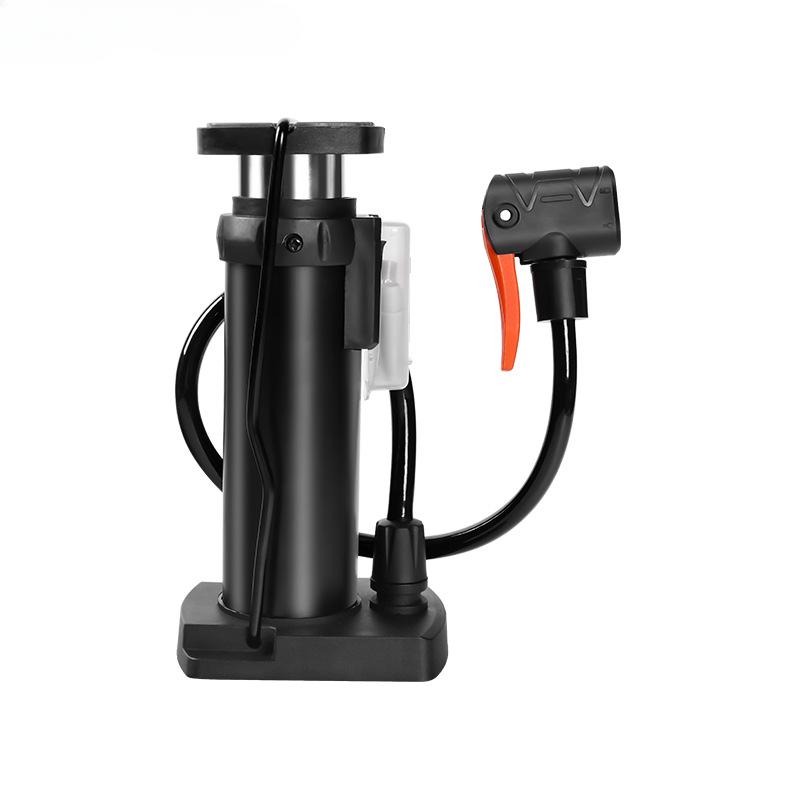 Portable Bicycle Inflator Pump 140 PSI Mini Multifunctional Aluminum Alloy Valve Head Foot Pump motorcycle Bicycle Accessories