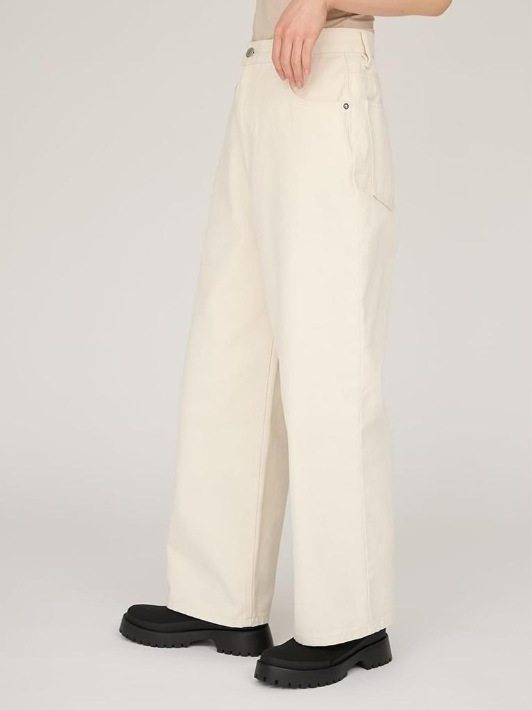 Emi Loose Denim Pants 13WFP254073OWHT0