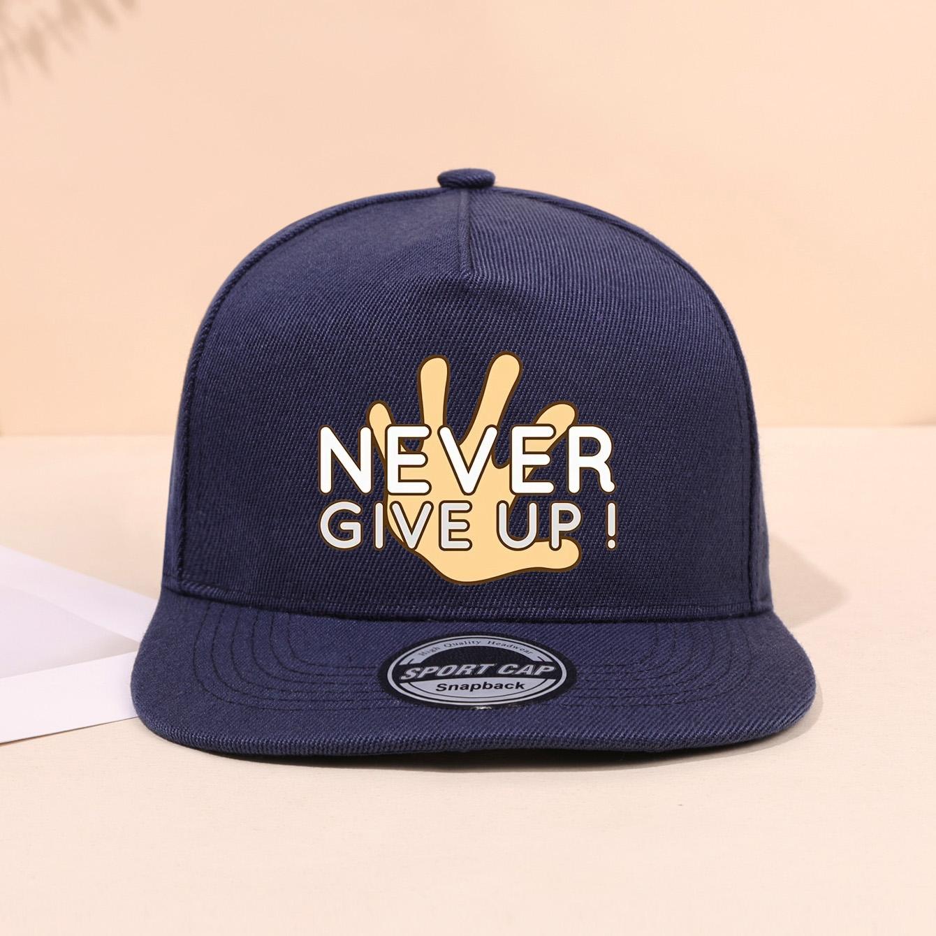 

1 piece of American retro inspired flat brimmed hat | Multi colored, a must-have for skateboarders on the streets темно-синий