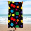 Abstract 3D Geruit Mooie Strandlaken Zandloos Badlaken Zomer Badjassen toalla tumbona voor Man Vrouw