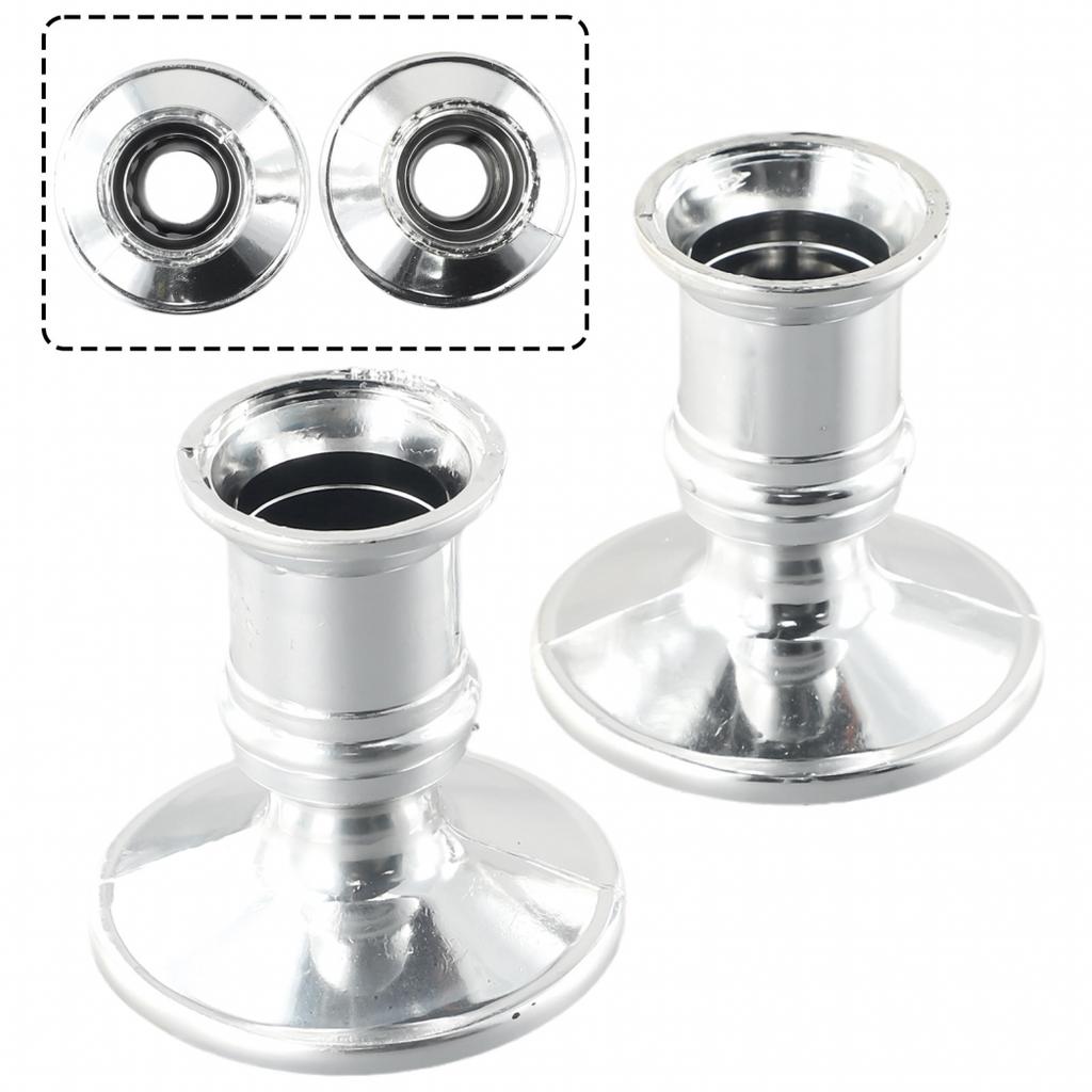 One Pair Taper Candle Holder Base For-Standard-Candlestick Home-Room Decor-Gear