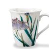 Kutani Ware Iwataya "Japan's Beautiful Four Seasons" Mug, Iris (May) AP7-5160