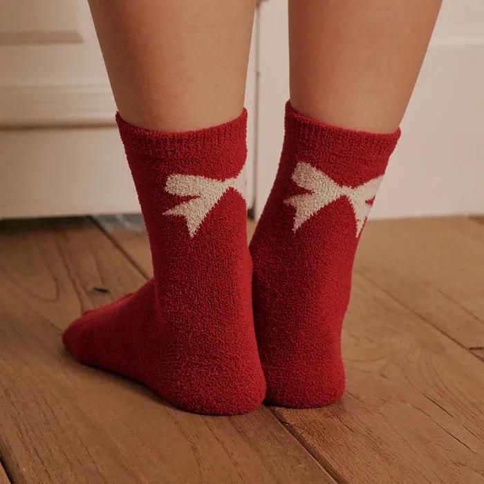 ALCP Ribbon Fluffy Socks_6 Colors