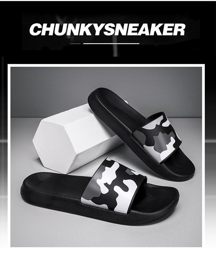 Men's Summer Trend Non-Slip Sports Flip-Flops: Odor-Resistant, Soft Bottom Beach Slippers