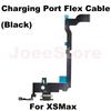 Ladeanschluss Flexkabel für iPhone 11 12 13 14 Pro Max Mini X XS XR USB-Ladegerät Dock-Anschluss Mit Mikrofonband Reparatur