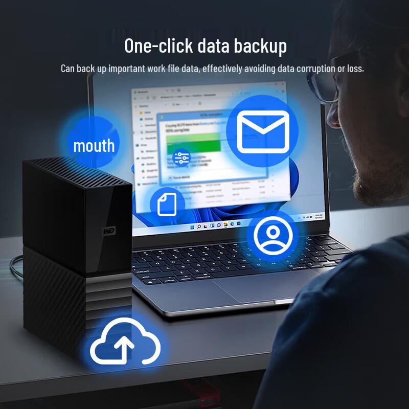 WD My Book 16TB USB 3.0 Desktop Hard Drive