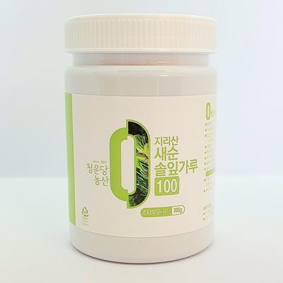 Cheongwundang Agricultural Jiri Mountain Shoot Pine Needle Powder, 200g, 1 Piece