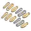 50pcs Stainless Steel End Charms Pendants Connector Gold Color Chain Extension Tail Charm for Jewelry Making DIY Wholesale