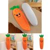 Ultra Soft Carrot Plush Body Pillow Huggable Stuffed Toy Adorable Bed Cushion