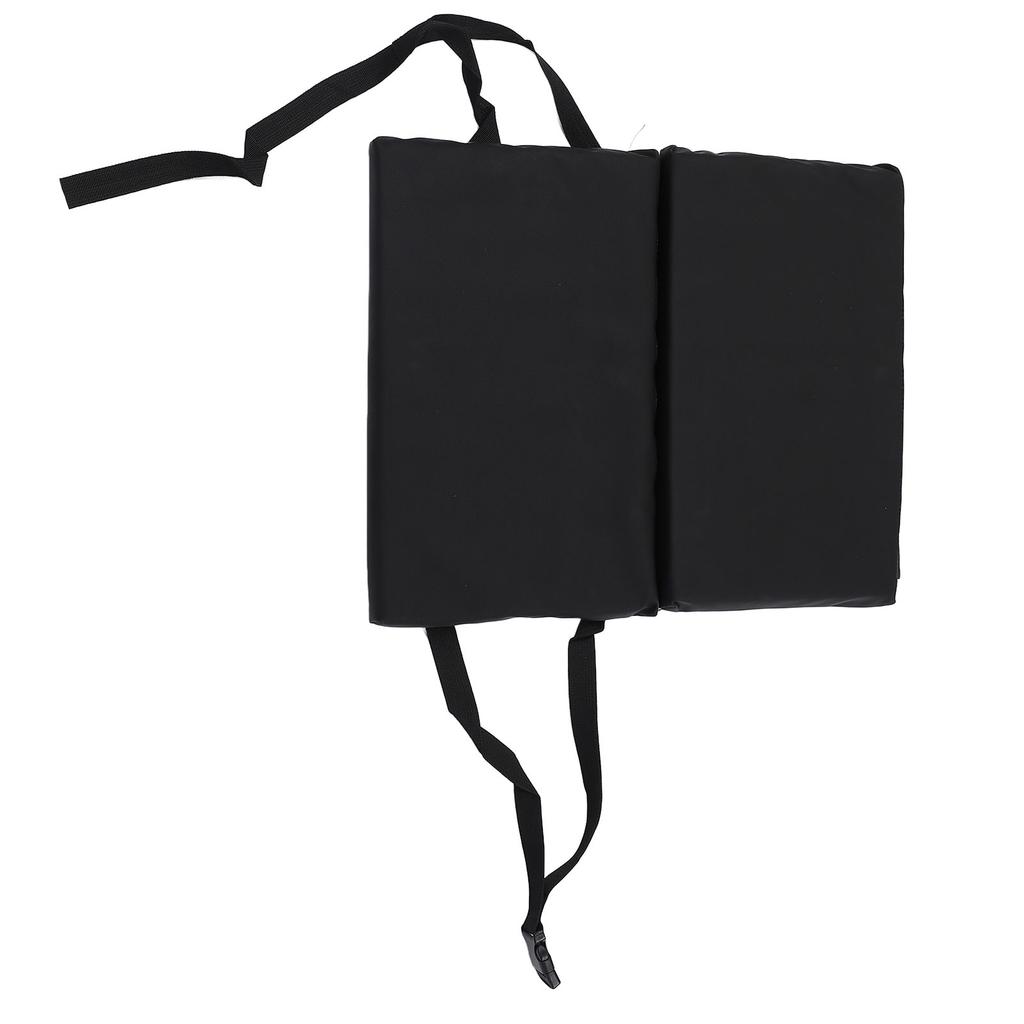 16 X 20 X 1in Padded Wheelchair Foot Rest with Quick Release Strap Support Lower Legs Wheelchair Extender Elevating Pad for Home Hospital Black