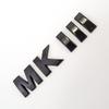 3D Black MKIII MK3 Rear Car Emblem and Rear Truck Chrome Red Badge Car Sticker for Volkswagen VW Golf Jetta MK3