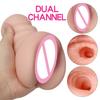 Male Masturbator Real Vagina Pussy Goods For Adults Realistic Silicone Sexy Vaginal Pocket Pusssy Masturbation For Men Sex Toys