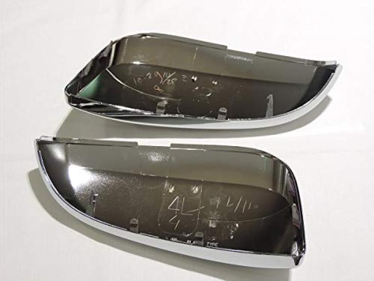 TOYOTA Genuine Parts Door Mirror Chrome Covers for 80 Series VOXY Can be used on other Genuine - (Left & Right) (Voxy Kirameki) - grades! Domestic