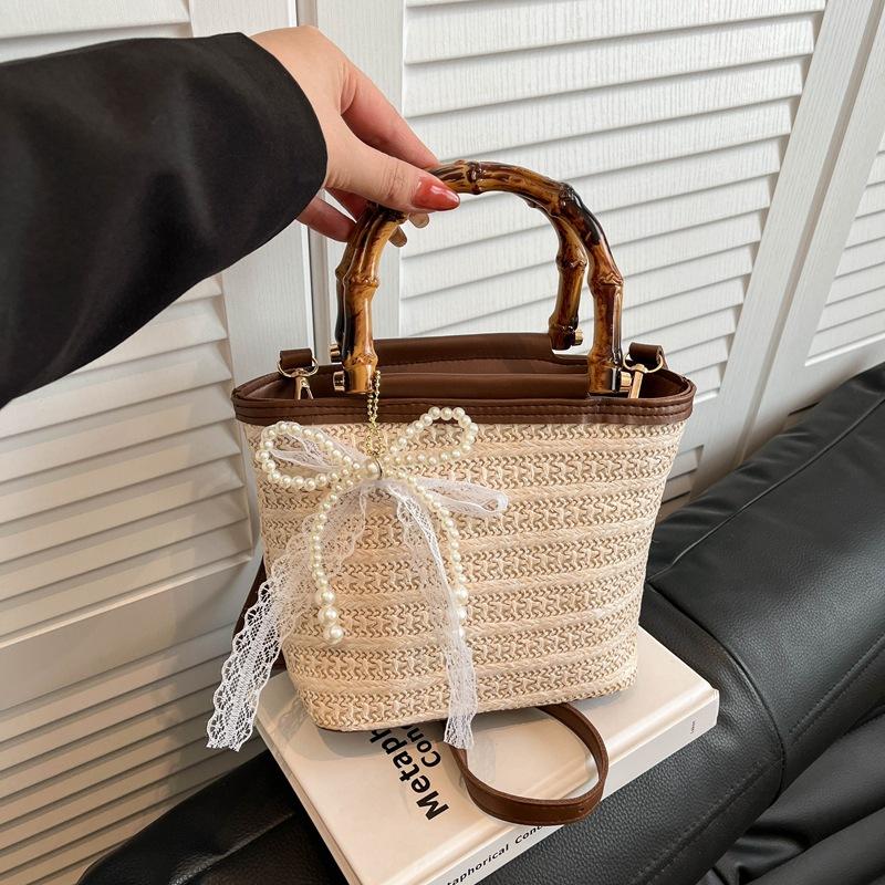 Bucket Bag, Stylish Vegetable Basket, Commuter Single-shoulder Crossbody Bag