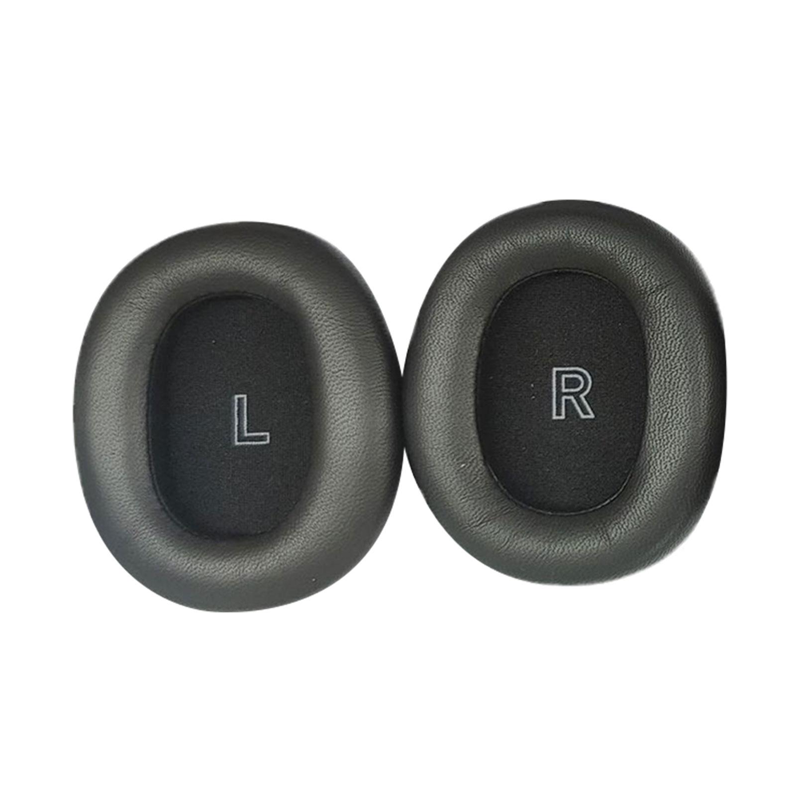 

1Pair Replacement Sponge Ear Pads Cushion Cover for H95 ANC Headphone Earmuff Headset Sleeve чёрный