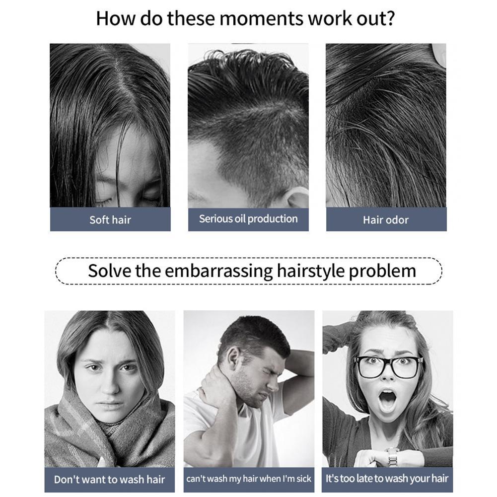 Styling Fluffy Pink Hair, Oil-removing Loose Powder, No-wash, No Whitening, Natural and Refreshing Oil-control Artifact, Dry Hair Powder