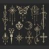 European Retro Baroque 3D Nail Art Silicone Mold - High Transparency for Autumn/Winter