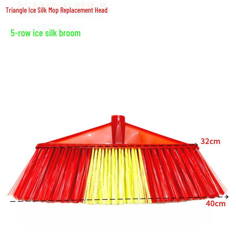 Handun Hard Bristle Plastic Broom Head