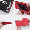 BAAK1 2025 Hot Card Holder Men Wallets Rfid Black Carbon Fiber Leather Wallet Gifts For BMW E46 E90 E60 F10 E39 F30 E36 F20 E87 E90 E7