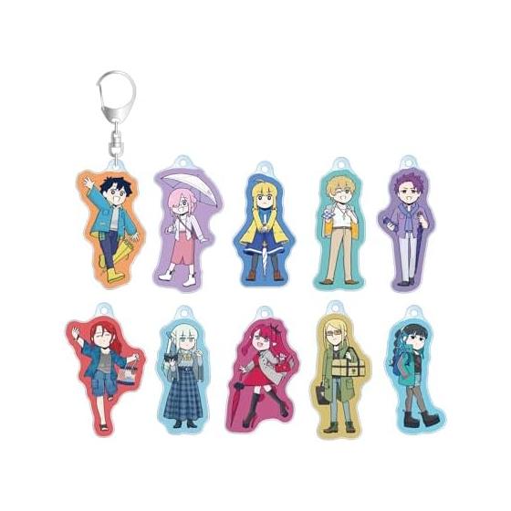 Fate/Grand Order Ritsuka Fujimaru Doesn't Understand Trading Acrylic Keychains Box Set (10 Pieces) by Teacher Tsuchida: Between the Rainy Season Ver.