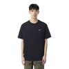 Nike Sportswear Outdoor Casual Breathable Embroidered Logo Crew Neck Pullover T-Shirt Unisex Tops Black BV0508-010(TEAM702-BV20)