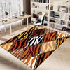 1PC tiger print zebra stripes Extra Large Non-Slip Floor carpet, Office, family, bedroom, Studio - Large Area Rug Indoor Rugs, Vibrant Colors-A245