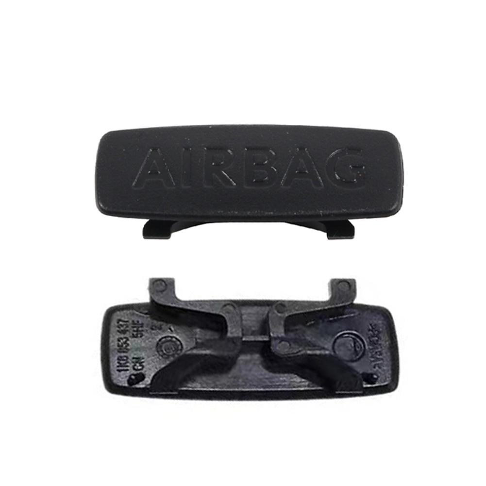 1/2Pcs Car A B C Pillar Airbag Emblem Cap 1K8853437 For A5 A6 MK5 5 6 7 GTI Passat B6 B7 CC Polo Decoration