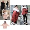 Premium Women Short Warm Coat With Hoodies For Cozy Winter Parkas Fashion