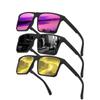 New Cross Border Men's Women's Outdoor Polarized Sports Sunglasses Square Colorful Trendy Glasses Cycling Driving