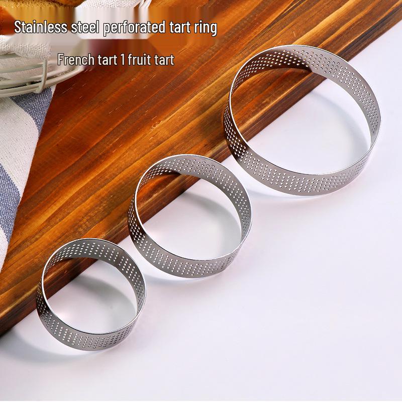 Stainless Steel French Tart Ring Cheese & Mousse Mold