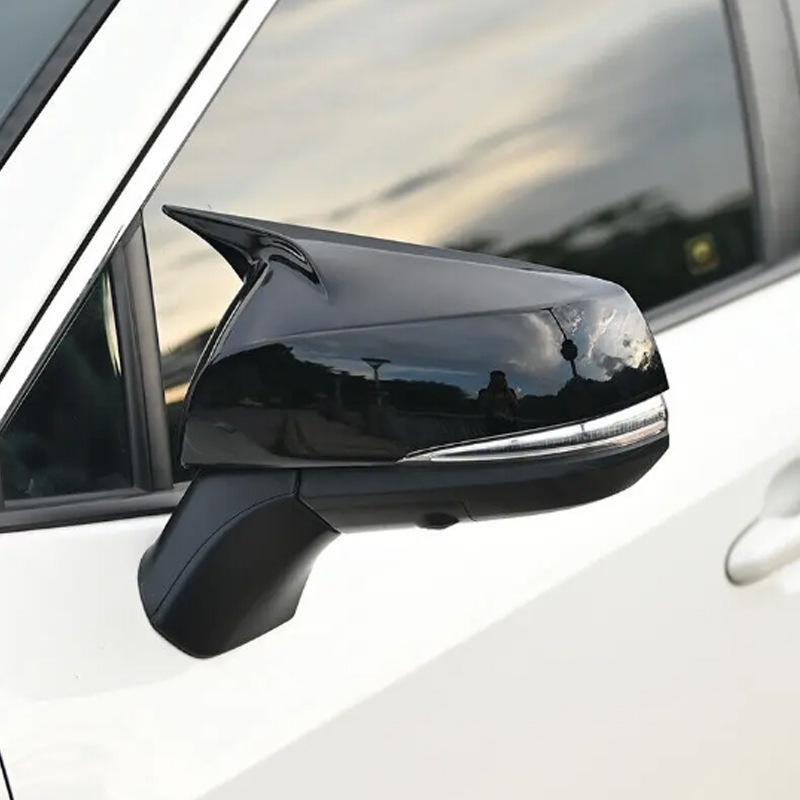 Compatible Rearview Mirror Covers for Toyota Highlander, Venza, RAV4, Corolla Cross (2020-2023 Models)