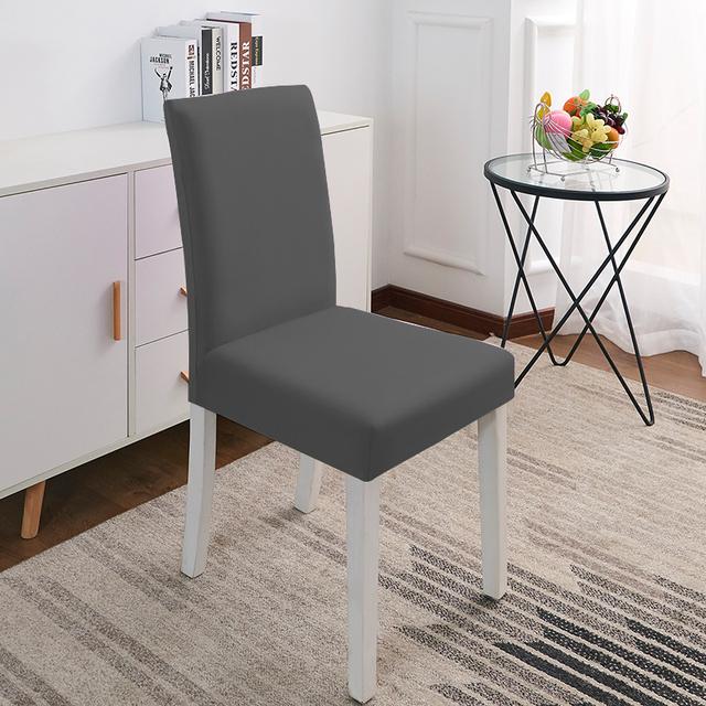 Color Stretch Spandex Dining Room Chair Covers Slipcover Living Room Home Party Wedding Decoration Chair Cover