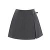 T View Side Belt Cutout Mini Skirt Pants_V6A-Cpt031