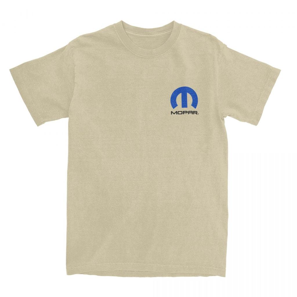 Men T-Shirt Mopar Logo T Shirts Trending American Summer Tees Awesome Casual 100 Cotton Tops Gift Idea