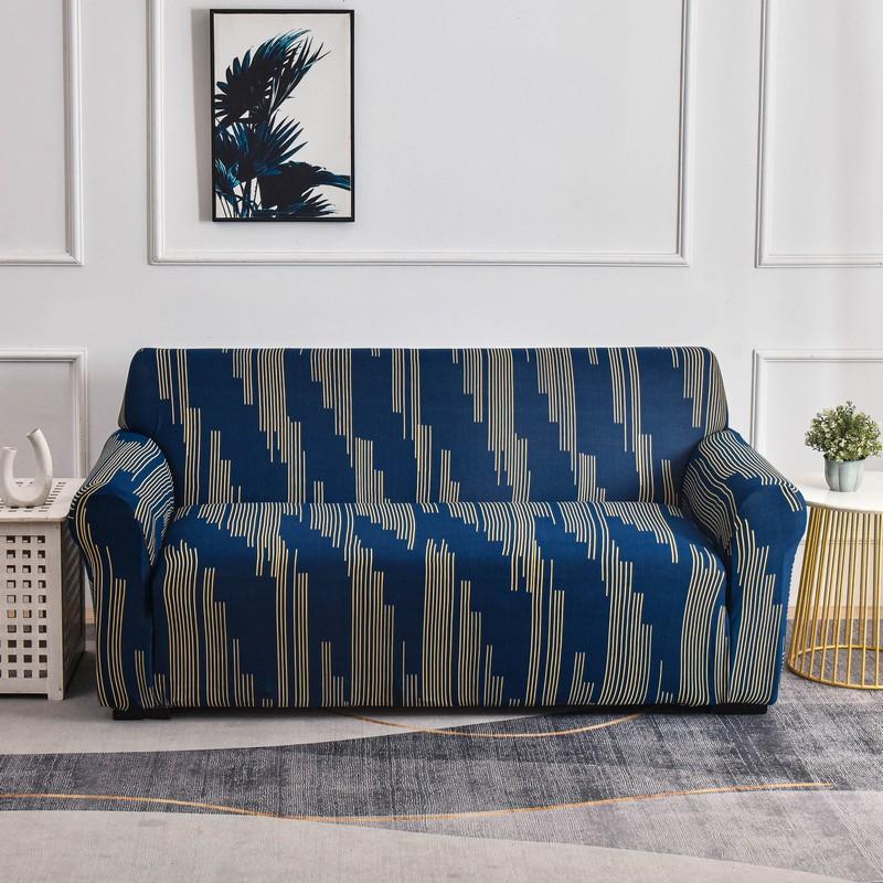 Elastic Tight Wrap All-inclusive Sofa Cover for Living Room Spandex Couch Cover Sectional Furniture Slipcover 1/2/3/4 Seater