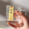 High Beauty Square Glass Cup Instagram Creative Chuxue Coffee Cup Mug Office Water Cup