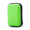 1Pc Portable Mini Tech Accessory Organizer Bag, Eva Hard Shell For Earbuds, Usb Drives & Chargers Home & Travel Organization