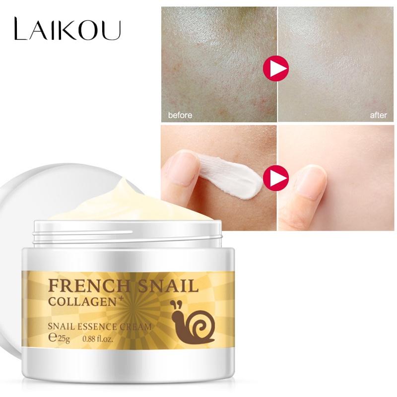 Snail Essence Face Cream Hyaluronic Acid Anti-aging Moisturizer Wrinkle Firming Snail Care