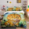Lion with Colorful Background. Bedding Sets Duvet Cover Sets Duvet Covers Pillowcases(1 * Duvet Cover 2 * Pillowcases Without Duvet Insert)