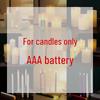 LED Simulated Candle Lamp for Qixi Festival & Valentine's Day Decor