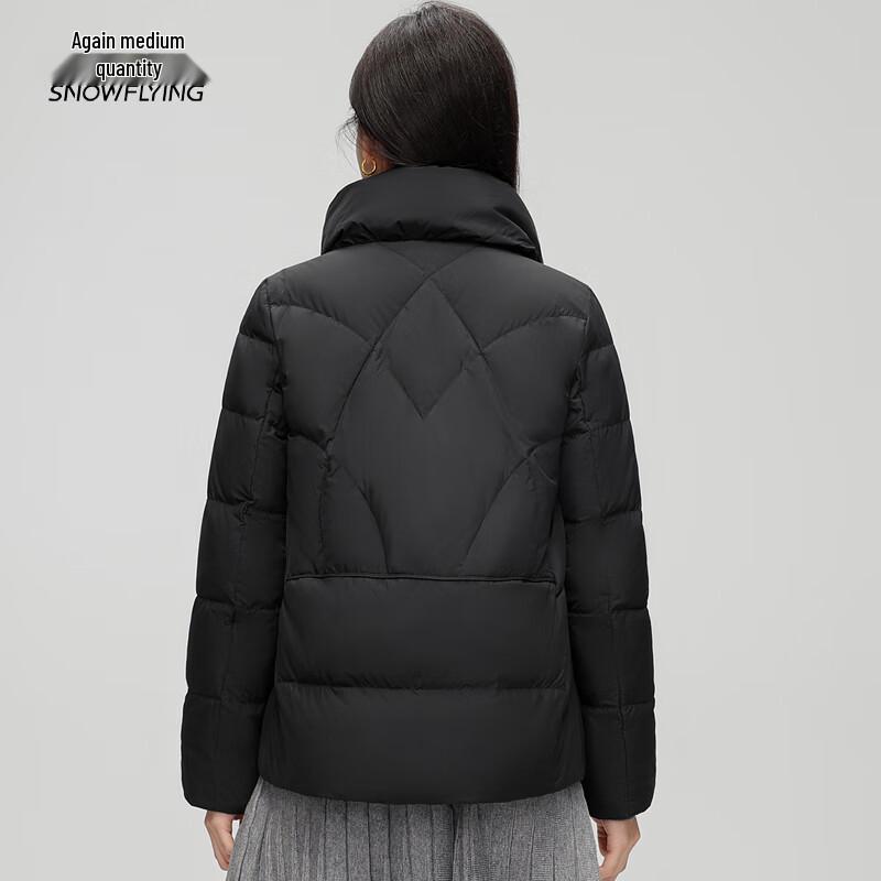 Women's Short Stand Collar Winter Down Jacket