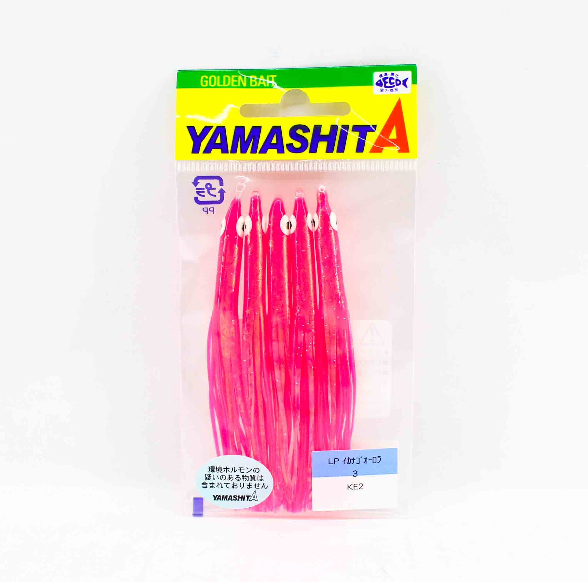 

Юбка Yamashita Ikanago Aurora в форме кальмара 3 дюйма ( 5 шт в упаковке ) КЕ2 (3345)