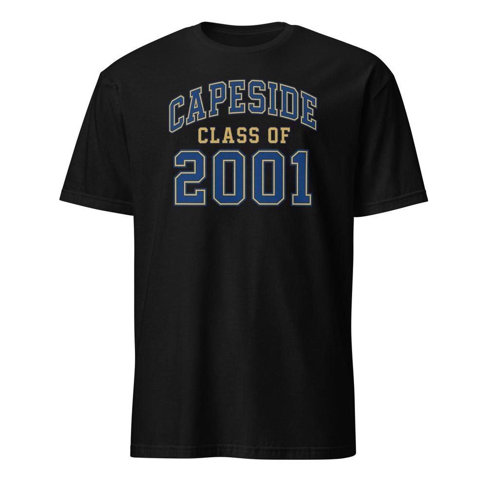 Capeside Class Of 2001 - 90 s Tv Show Parody Graduation T-Shirt, Unisex Unisex T-Shirt XL