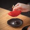 Ceramic Umbrella Tea Strainer Chinese Style Blue and White Porcelain Tea Filter  Tea Room